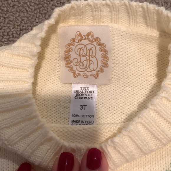The Beaufort Bonnet Company (TBBC) boys quail sweater size 3T - Picture 3 of 4